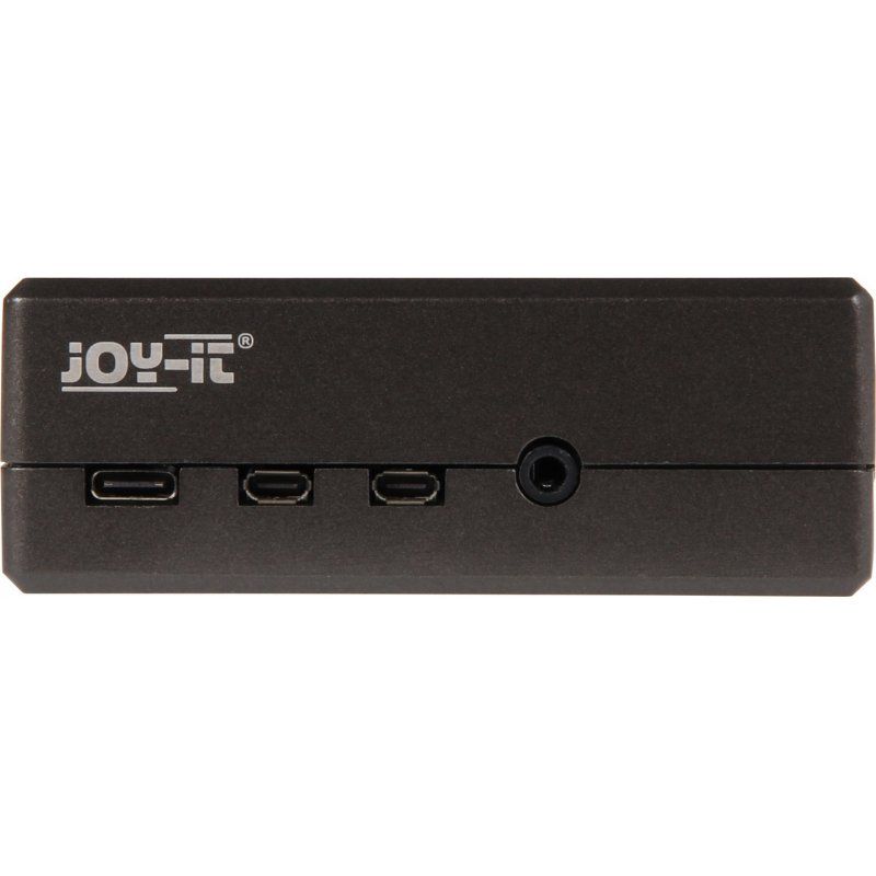 Aluminiumgehäuse für Raspberry Pi 4 B bk