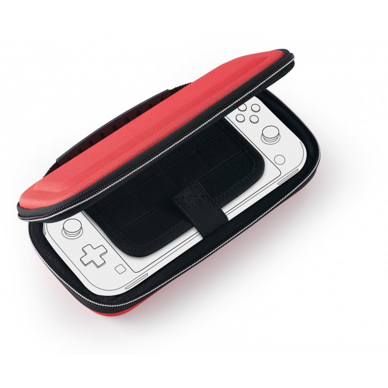 Bigben Interactive SWITCH2POUCHRED Housse de protection pour console de jeux portable Boîtier robuste Nintendo Rouge