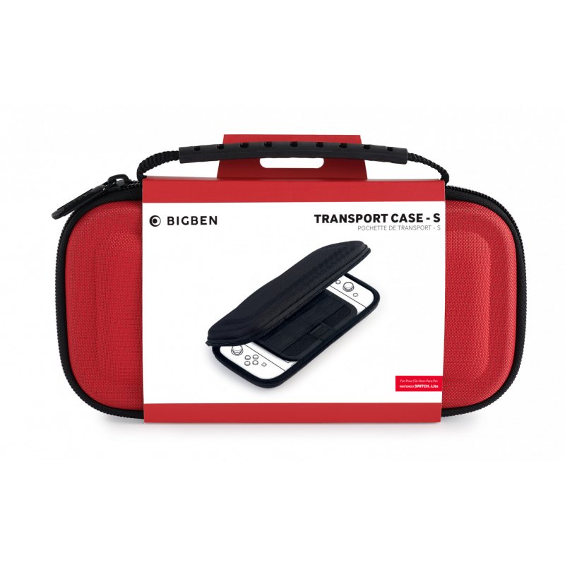 Bigben Interactive SWITCH2POUCHRED Housse de protection pour console de jeux portable Boîtier robuste Nintendo Rouge