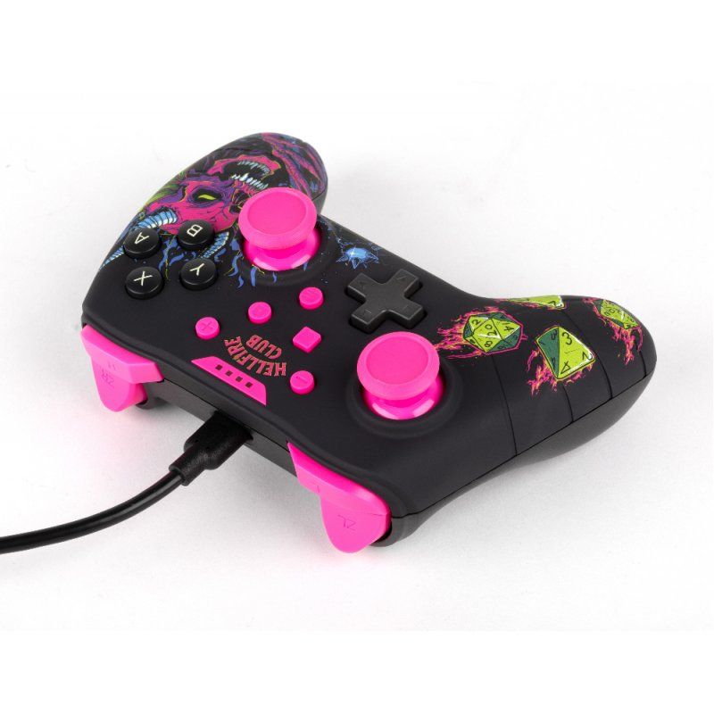 Konix 10009000011 accessoire de jeux vidéo Noir, Rose Manette de jeu Nintendo Switch