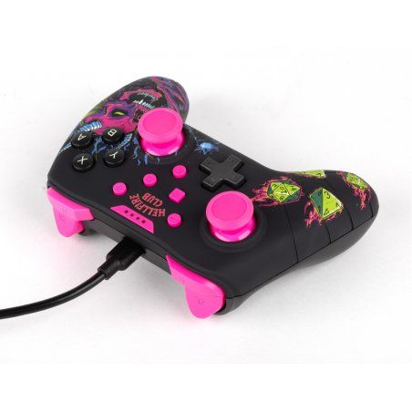 Konix 10009000011 accessoire de jeux vidéo Noir, Rose Manette de jeu Nintendo Switch