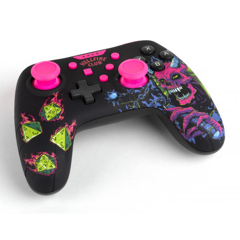 Konix 10009000011 Gaming Controller Black, Pink Gamepad Nintendo Switch