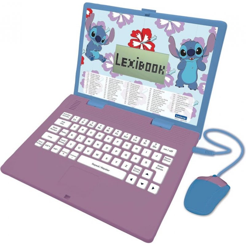 Lexibook - Disney Stitch - Educational Laptop (ENG) (JC598Di1)