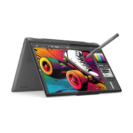 Lenovo Yoga 7 Intel Core Ultra 7 155H Hybrid (2-in-1) 35.6 cm (14") Touchscreen 2.8K 16 GB LPDDR5x-SDRAM 1 TB SSD Wi-Fi