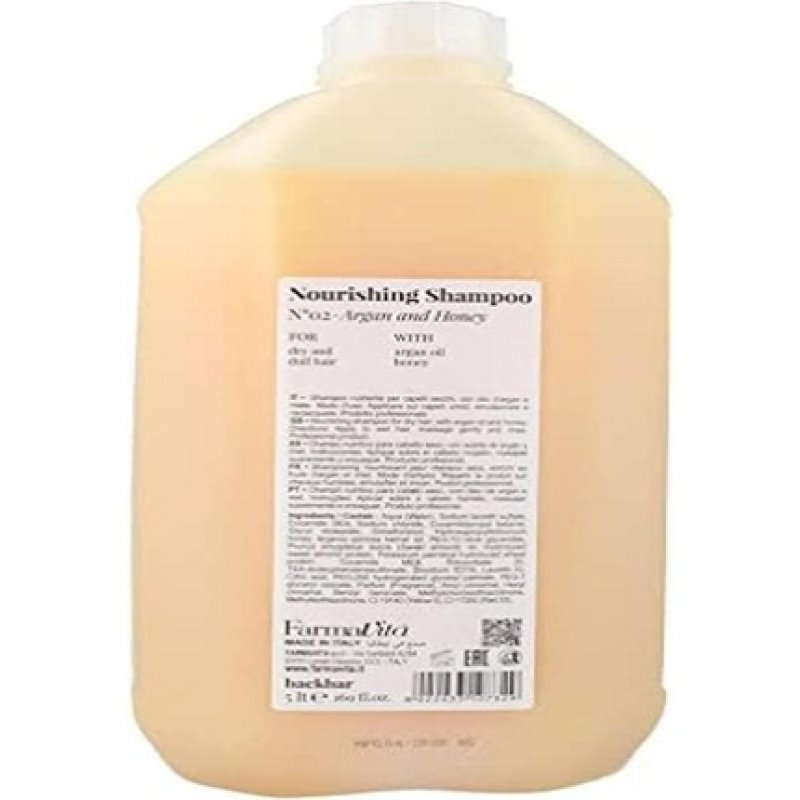 BACK BAR NOURISHING SHAMPOO N°02 ARGAN AND HONEY 5LT