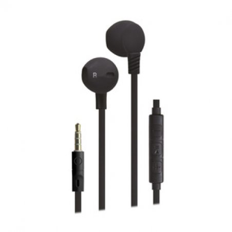 MUVIT CALIFORNIA EARPHONE CABLE PLAT JACK NOIR