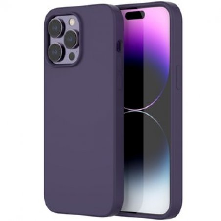 COQUE TOUCH PURE AVEC SNAP IPHONE 14 PRO MAX VIOLET
