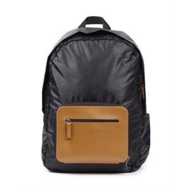 PACKABLE BACKPACK COGNAC
