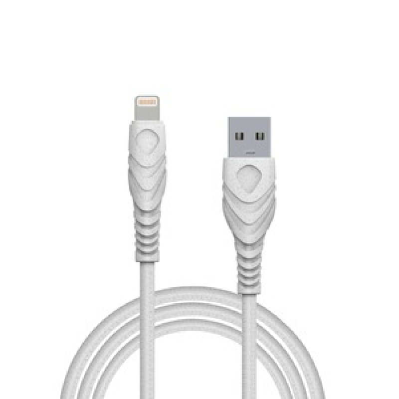 VRAC CABLE USB-A LIGHTNING 1M BLANC