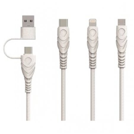 VRAC CABLE 5 EN 1 1M BLANC