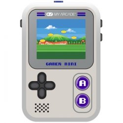 GAMER MINI CLASSIC 160 EN 1 GRIS ET VIOLET