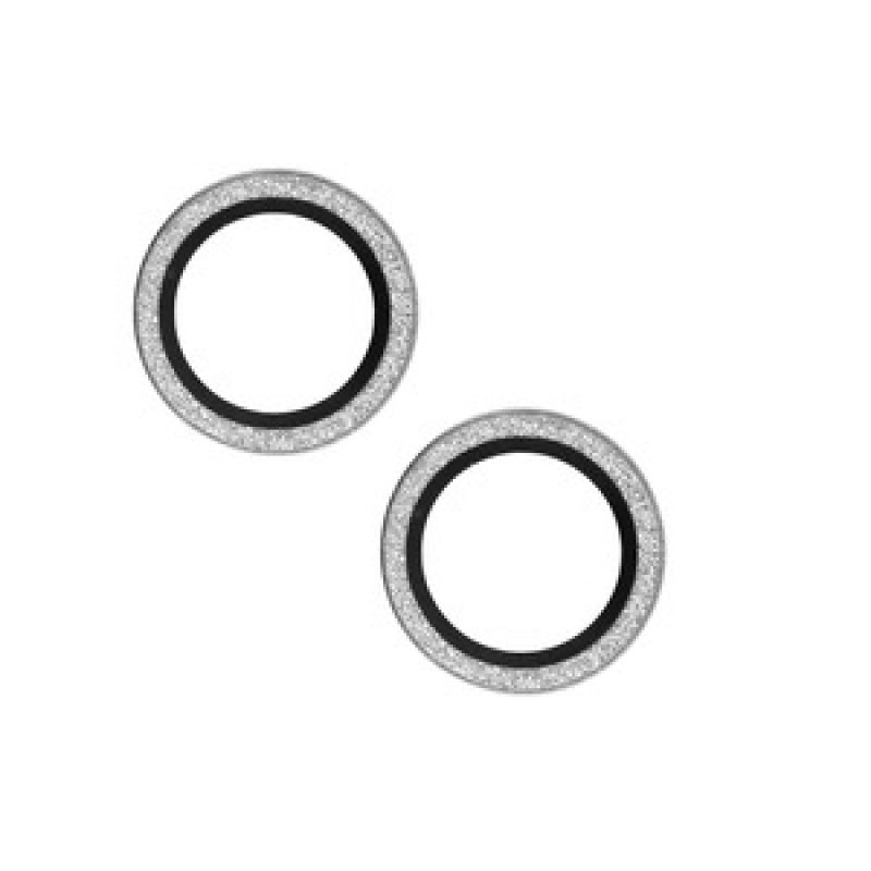 CAMERA RINGS ARGENT DIAMANT IPHONE 14/IPHONE 14 PLUS
