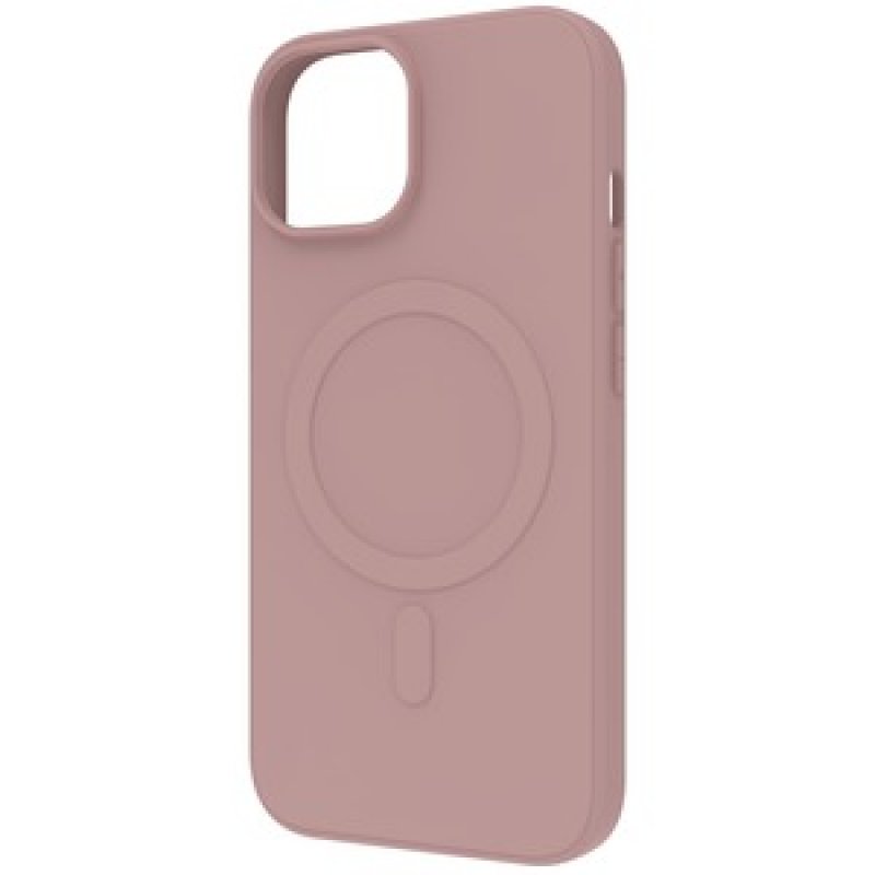 MAGSAFE SOFT TOUCH ROSE POUDRE IPHONE 15