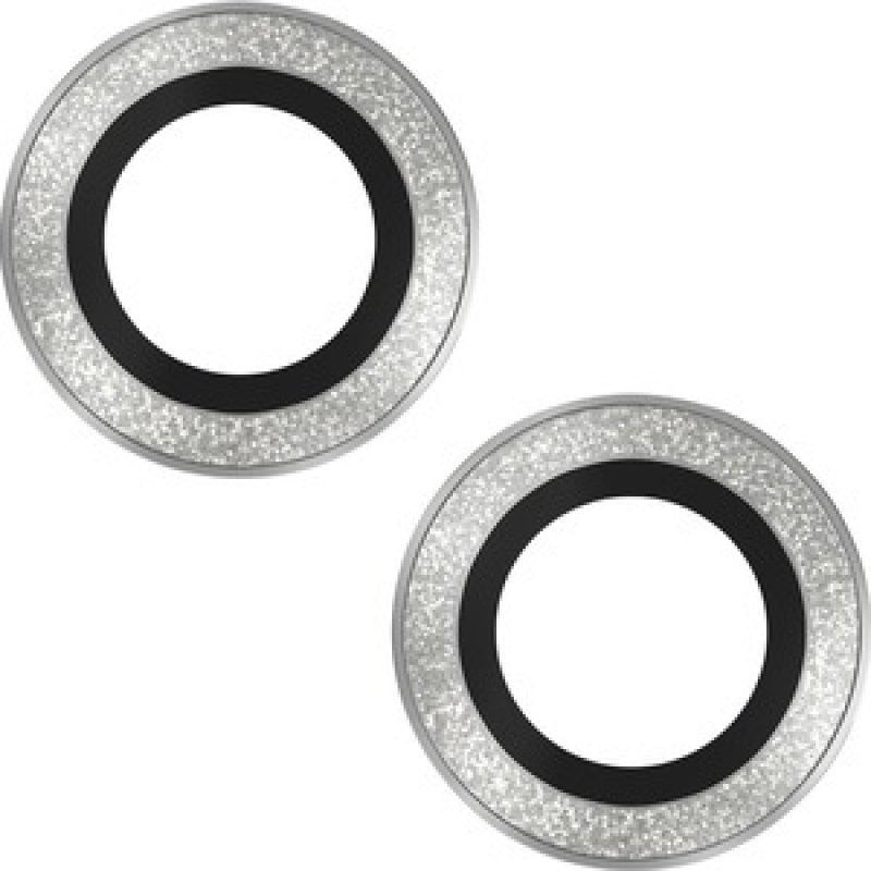 CAMERA RINGS SILVER DIAMOND IPHONE 15/15 PLUS