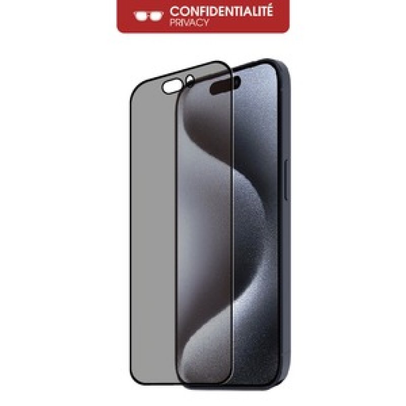 TIGER GLASS PLUS VT RECYCLE CONFIDENTIEL IPHONE 15 PRO