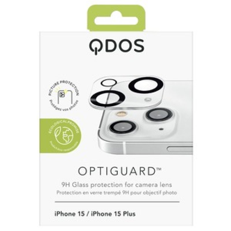 VERRE OPTIGUARD CAMERA LENS TRANSPARENT IPHONE 15/15 PLUS
