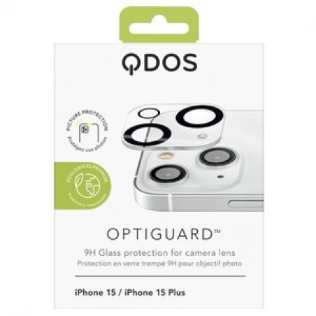 VERRE OPTIGUARD CAMERA LENS TRANSPARENT IPHONE 15/15 PLUS