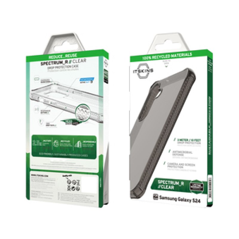 COQUE RENFO 3M SPECTRUMR SAMSUNG GALAXY S24 CLEAR SMOKE