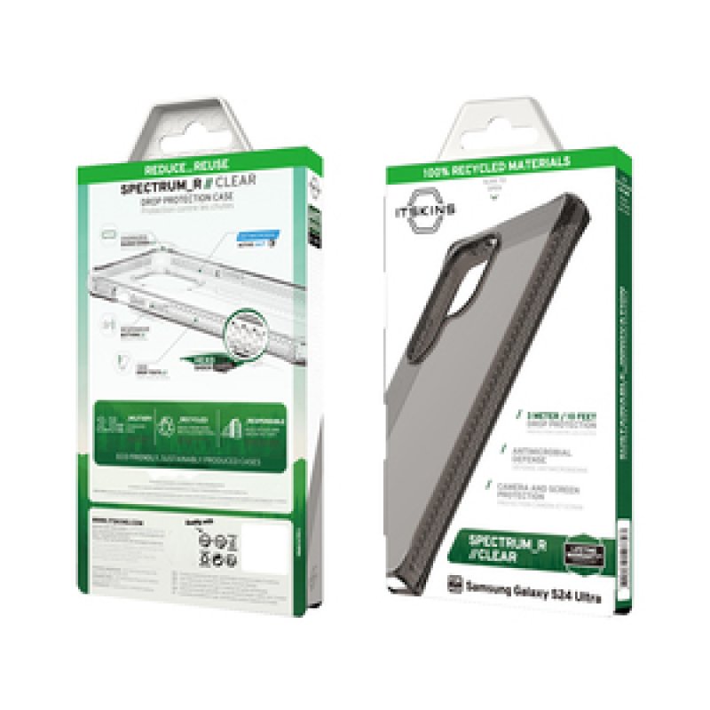 COQUE RENFO 3M SPECTRUMR SAMSUNG GALAXY S24 ULTRA CLEAR SMOKE