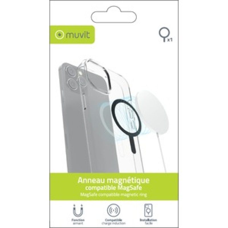 AIMANT MAGSAFE UNIVERSEL COMPATIBLE MAGSAFE NOIR