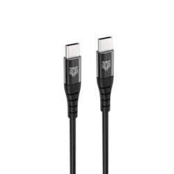 TIGER POWER LITE CABLE RENFORCE USB-C USB-C 2M NOIR