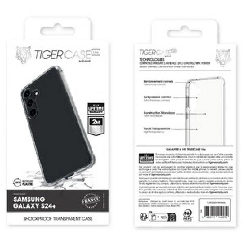 TIGER CASE LITE FRANCE COQUE TRANSPARENTE 2M SAMSUNG GALAXY S24 