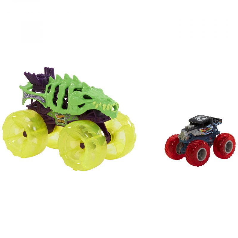 Hot Wheels Monster Trucks CHARGE & CHASE CHALLENGE