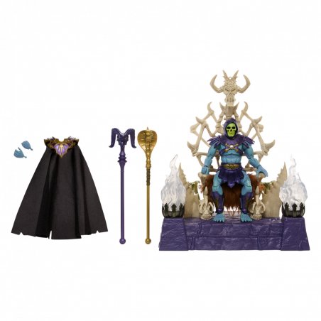 Masters of the Universe Masterverse Skeletor & Havoc Throne Action Figure