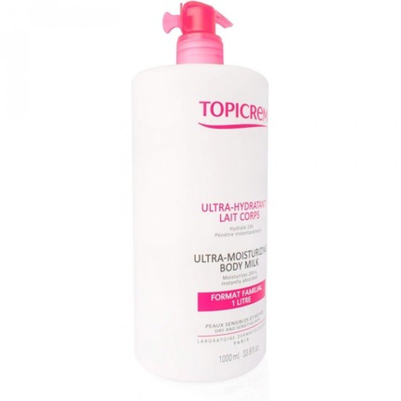 Topicrem UH Leche Ultra Hidratante Corporal 1000 ml Milk Unisex