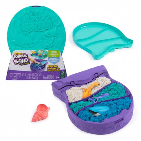 SpinMaster Kinetic Sand Eco - Deep Sea Dive