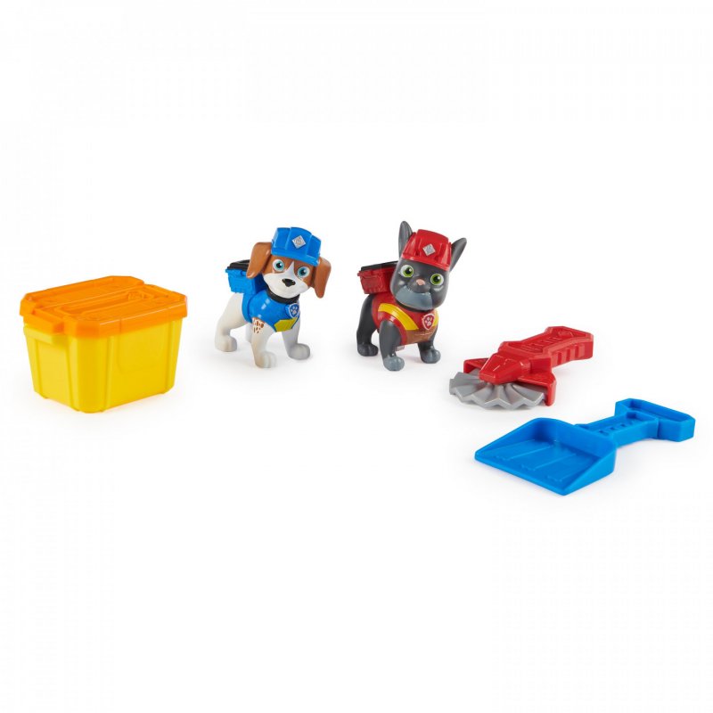 Rubble & Crew - Actionfiguren-Set mit Charger & Wheeler