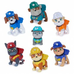 Rubble & Crew - Spielfiguren-Geschenkset mit 7 Hundefiguren