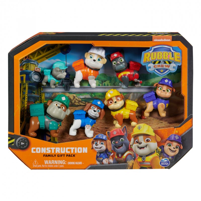 Rubble & Crew - Spielfiguren-Geschenkset mit 7 Hundefiguren