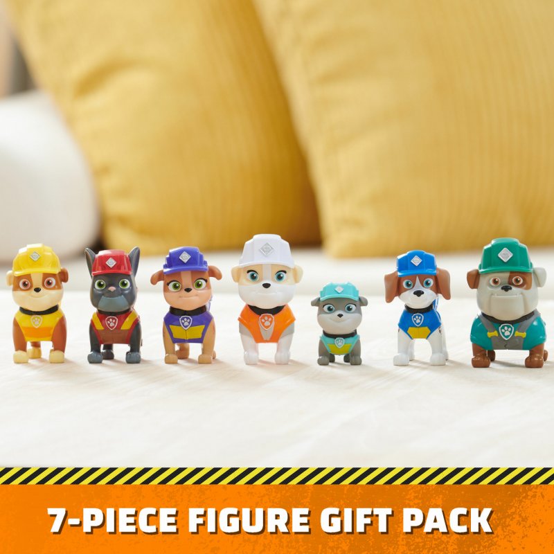 Rubble & Crew - Spielfiguren-Geschenkset mit 7 Hundefiguren