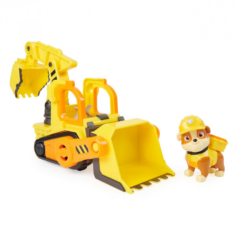 Rubble & Crew - Planierraupen-Baufahrzeug mit Rubble-Figur
