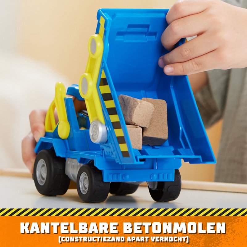 Rubble & Crew - Kipplaster-Baufahrzeug mit Wheeler-Figur