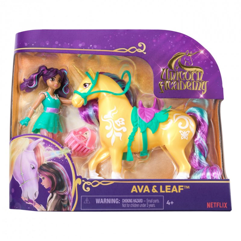 Unicorn Academy - Ava und Einhorn Leaf Set