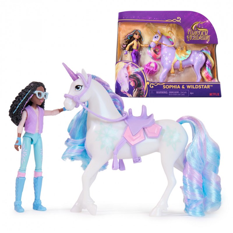 Unicorn Academy - Layla und Einhorn Glacier Set