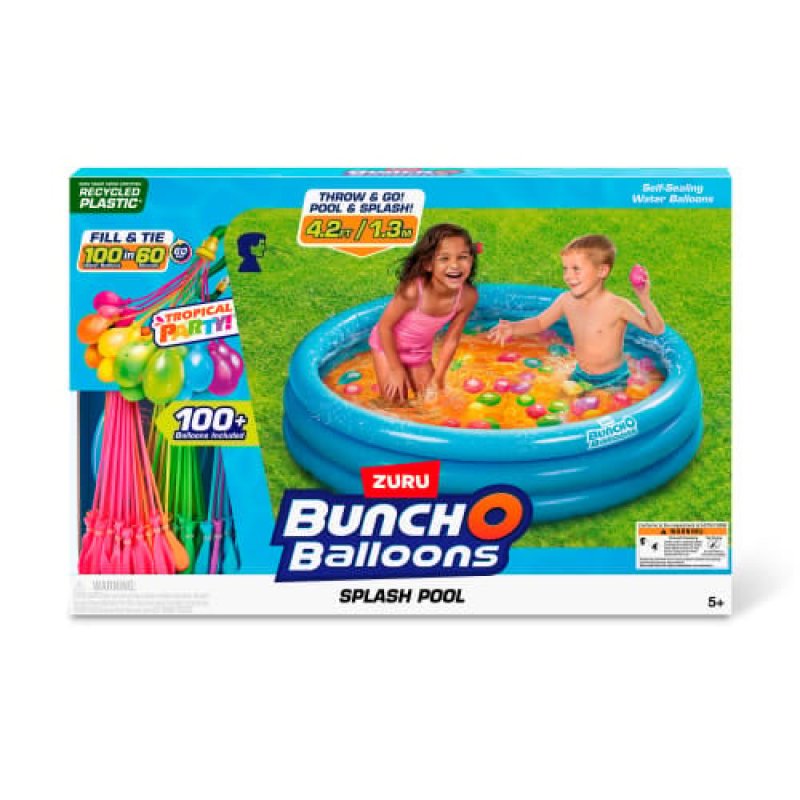 Bunch O Balloons - Pool with 100 self-sealing water balloons (56590)