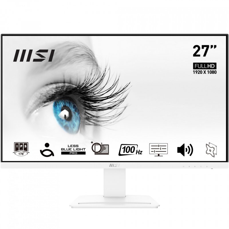 PRO MP273AWDE (69 cm (27 Zoll), weiß, FullHD, IPS, Eye-Q Check, 100Hz Panel)