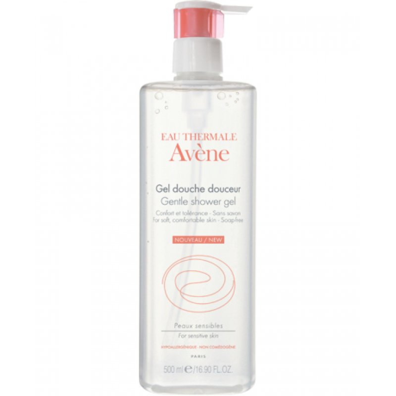 Avene Gentle Shower Gel 500 ml Gel douche Unisexe Corps