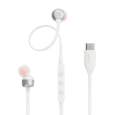 JBL Tune 310C Headset Wired In-ear Calls/Music USB Type-C White
