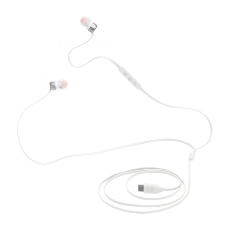 Ecouteurs intra-auriculaires JBL Tune 310C USB-C (Blanc)