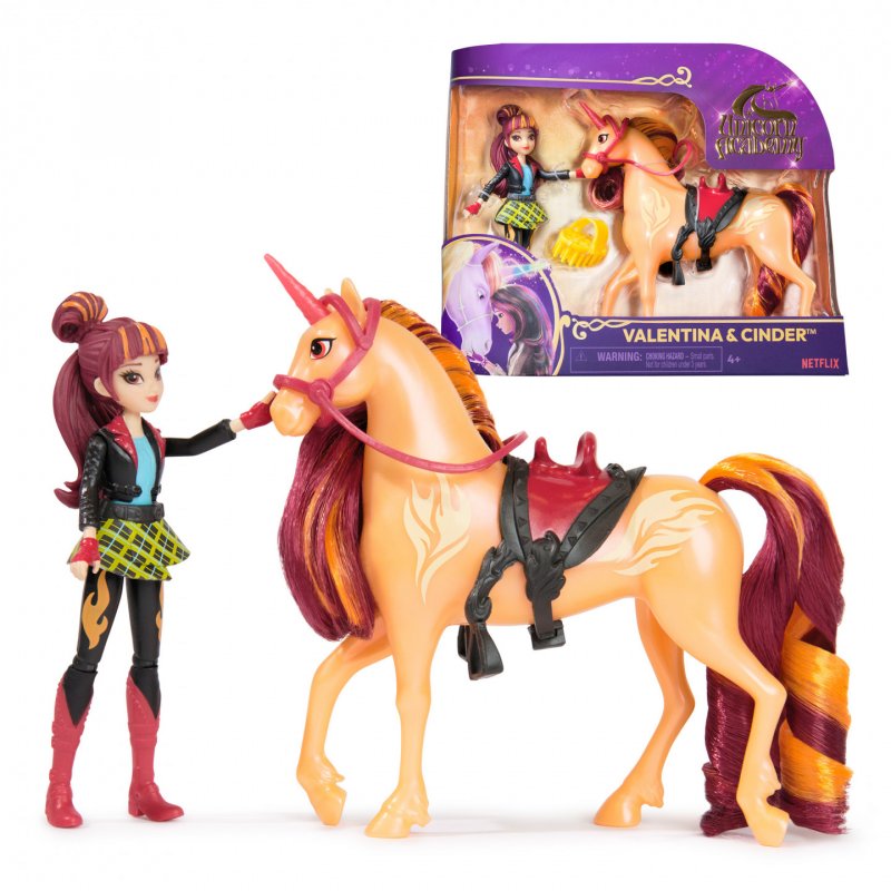 Unicorn Academy - Valentina und Einhorn Cinder Set
