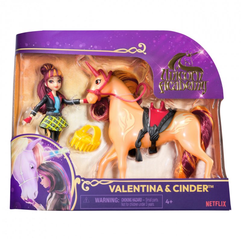 Unicorn Academy - Valentina und Einhorn Cinder Set
