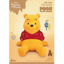 WINNIE L'OURSON - Winnie "Version Velours" - Tirelire 34cm