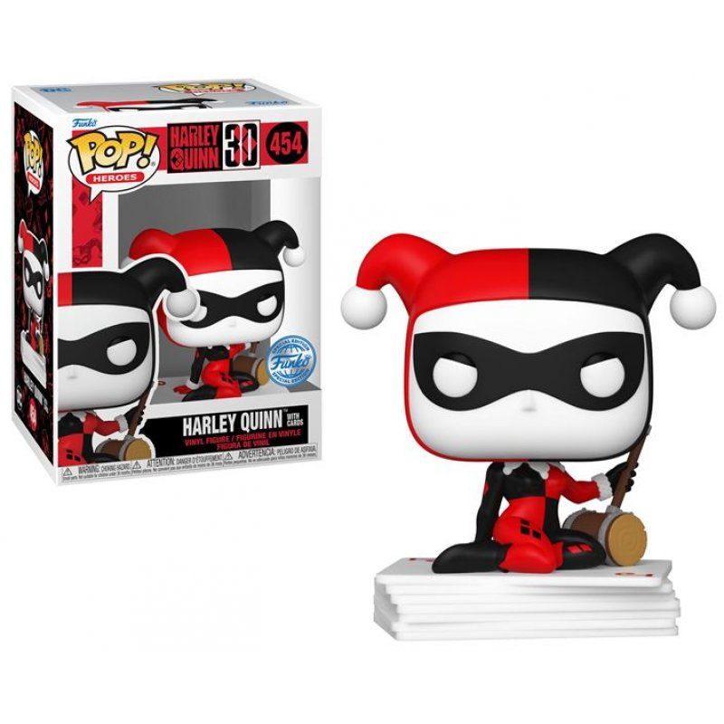 DC COMICS - POP N° 454 - Harley Quinn Avec Cartes