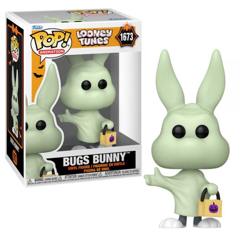 LOONEY TUNES HALLOWEEN - POP Animation N° 1673 - Bugs Bunny (Fantome)