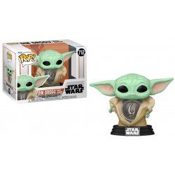 THE MANDALORIAN - POP Star Wars N° 712 - Grogu (Armure)