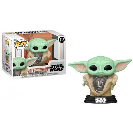 THE MANDALORIAN - POP Star Wars N° 712 - Grogu (Armure)